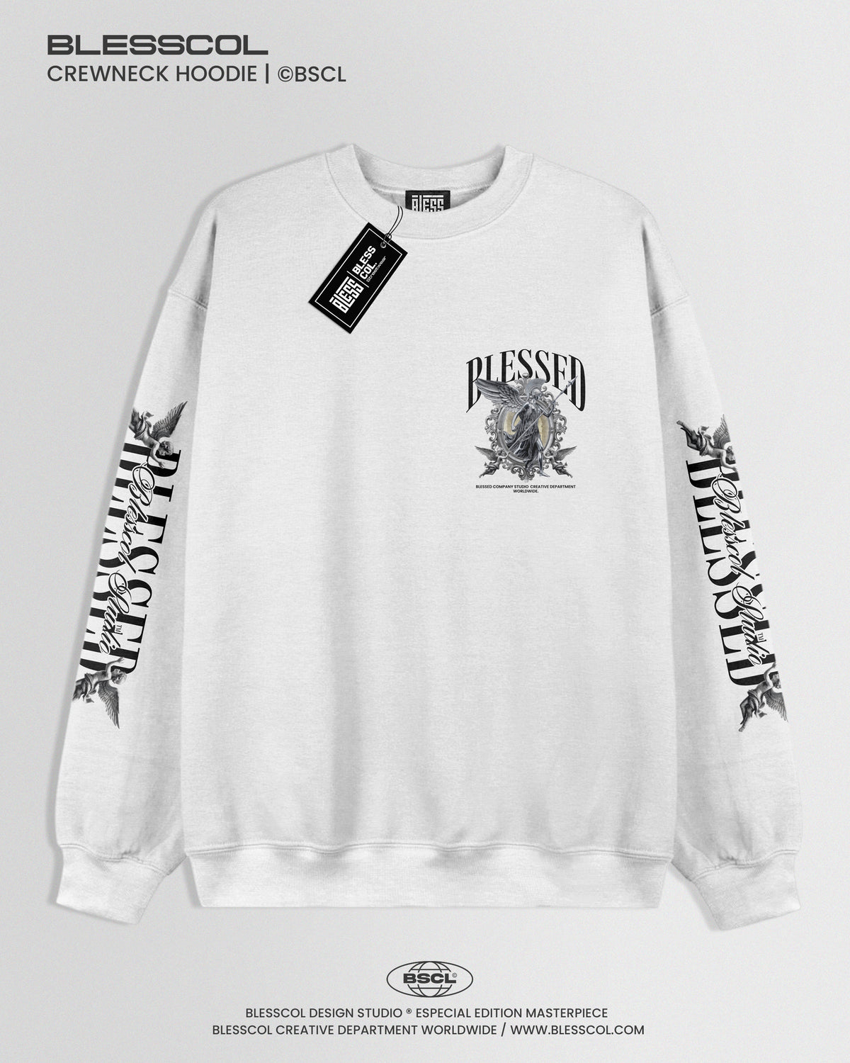 CREWNECK HOODIE BLESSED GLADIATOR