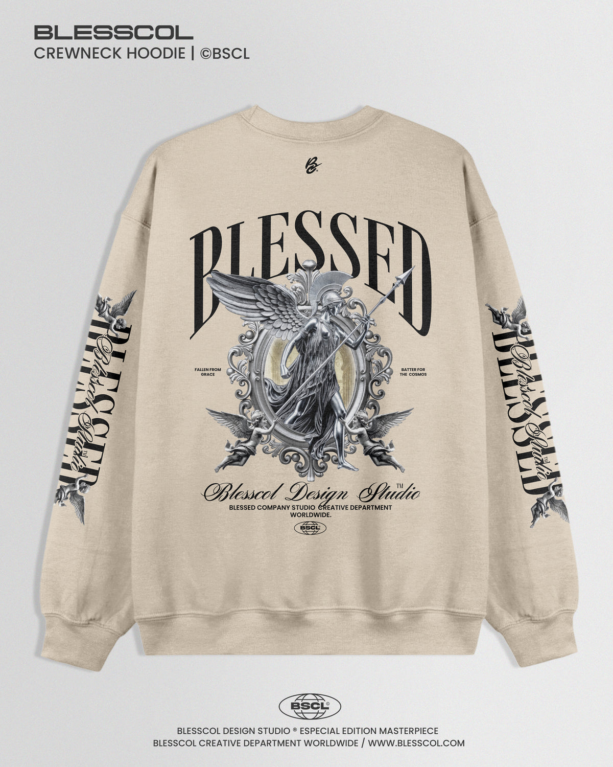 CREWNECK HOODIE BLESSED GLADIATOR