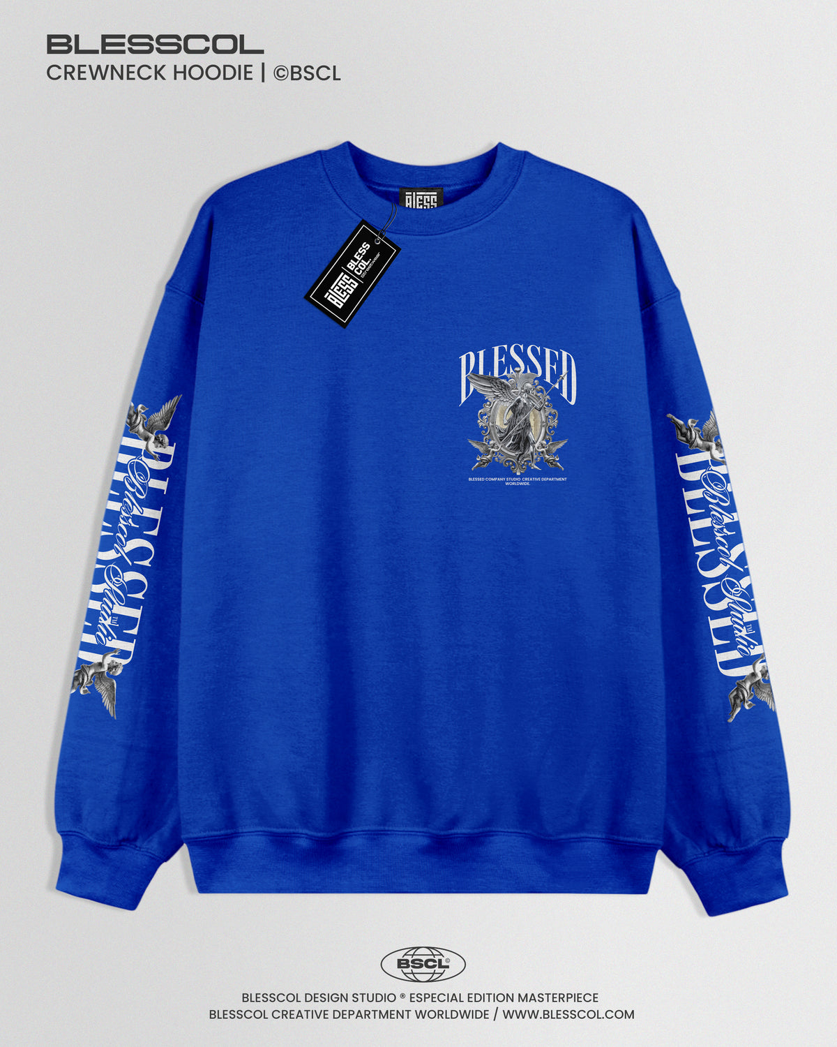 CREWNECK HOODIE BLESSED GLADIATOR