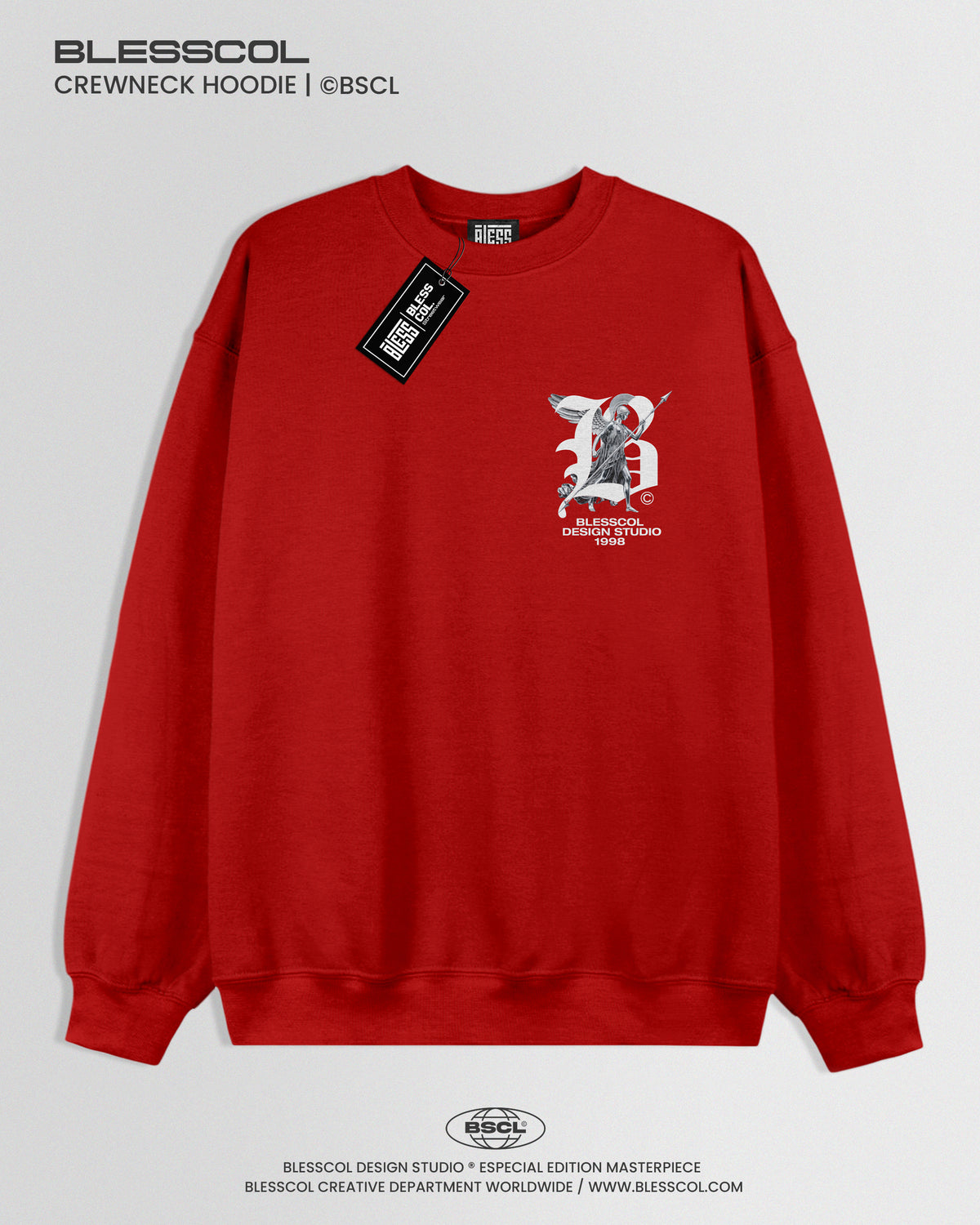 CREWNECK HOODIE BLESSED WARRIOR