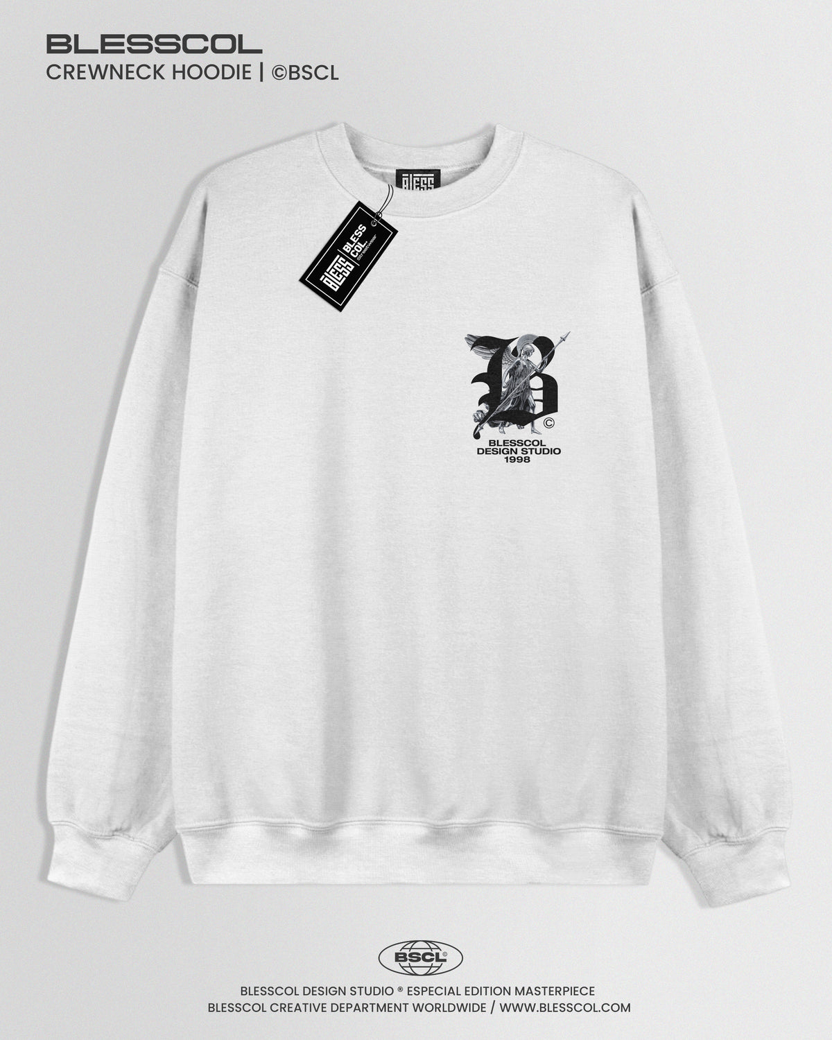 CREWNECK HOODIE BLESSED WARRIOR