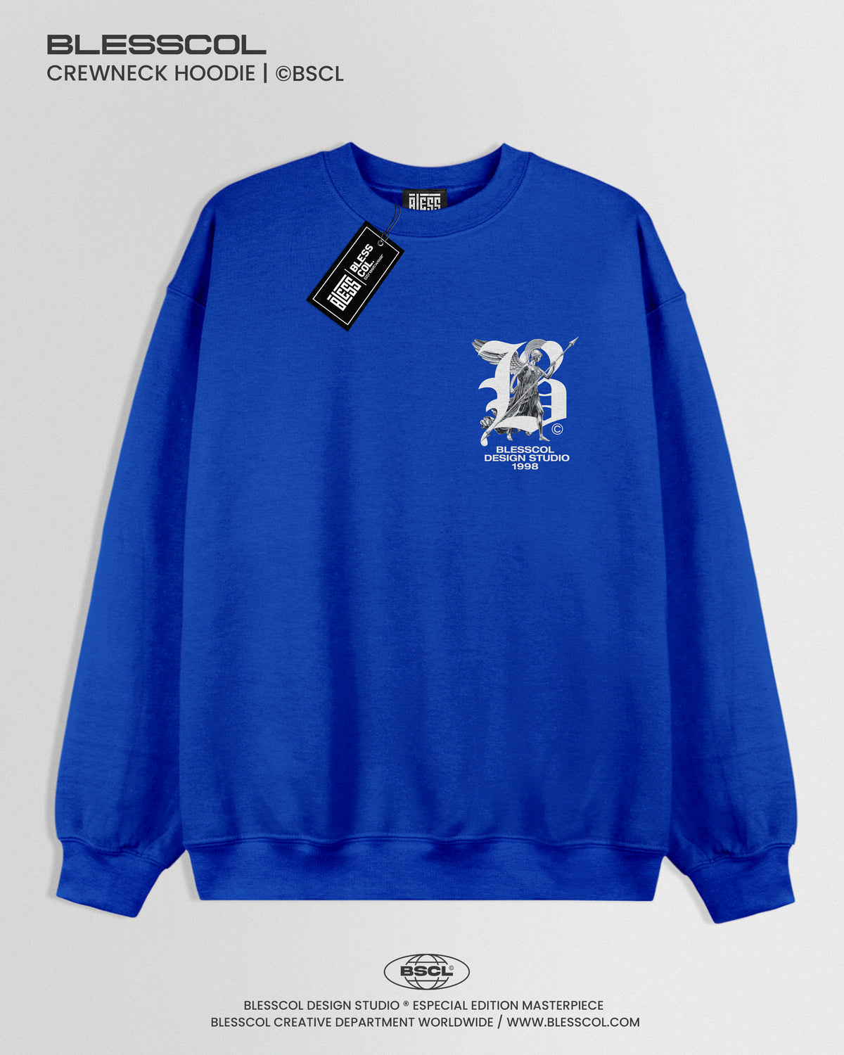 CREWNECK HOODIE BLESSED WARRIOR