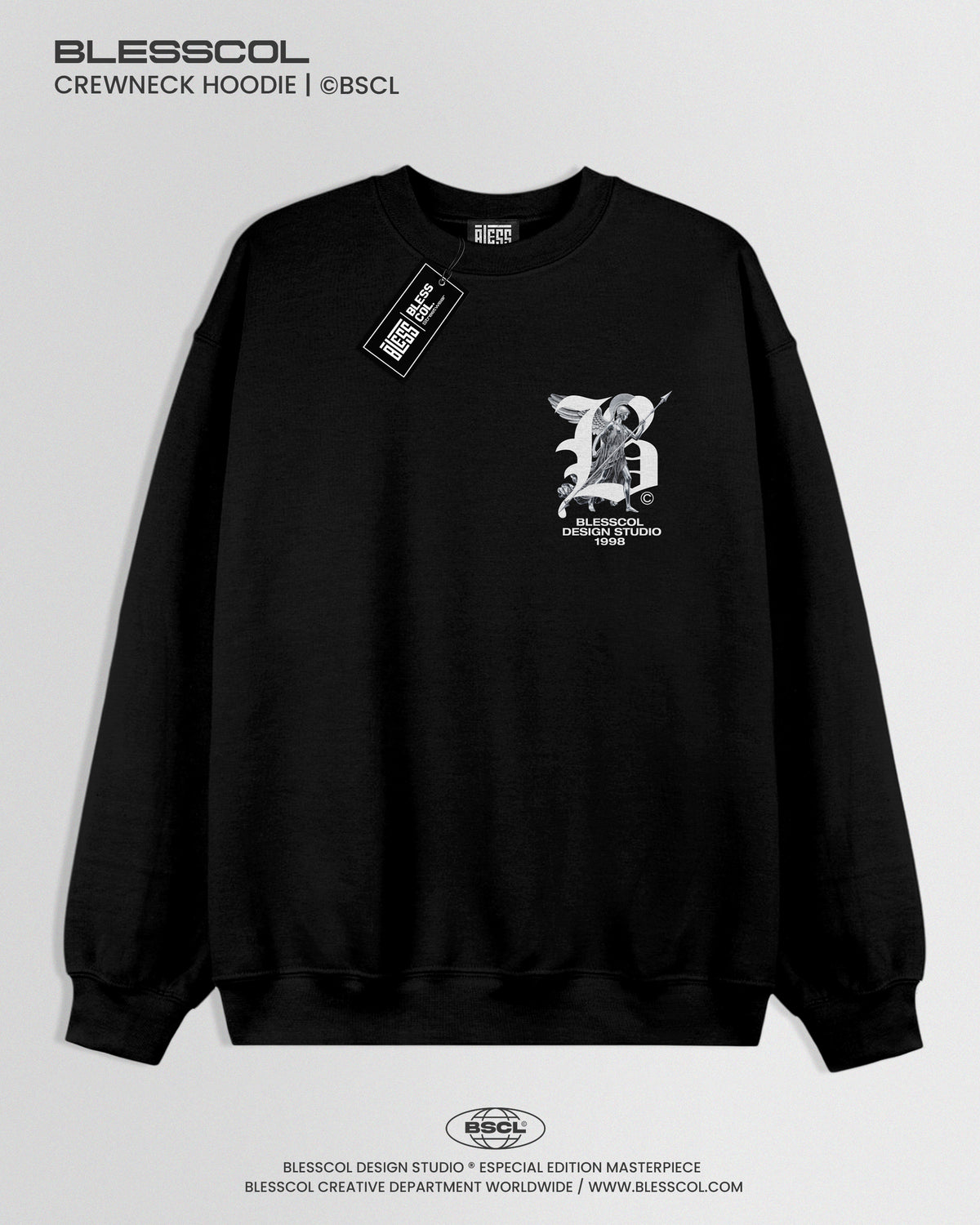 CREWNECK HOODIE BLESSED WARRIOR