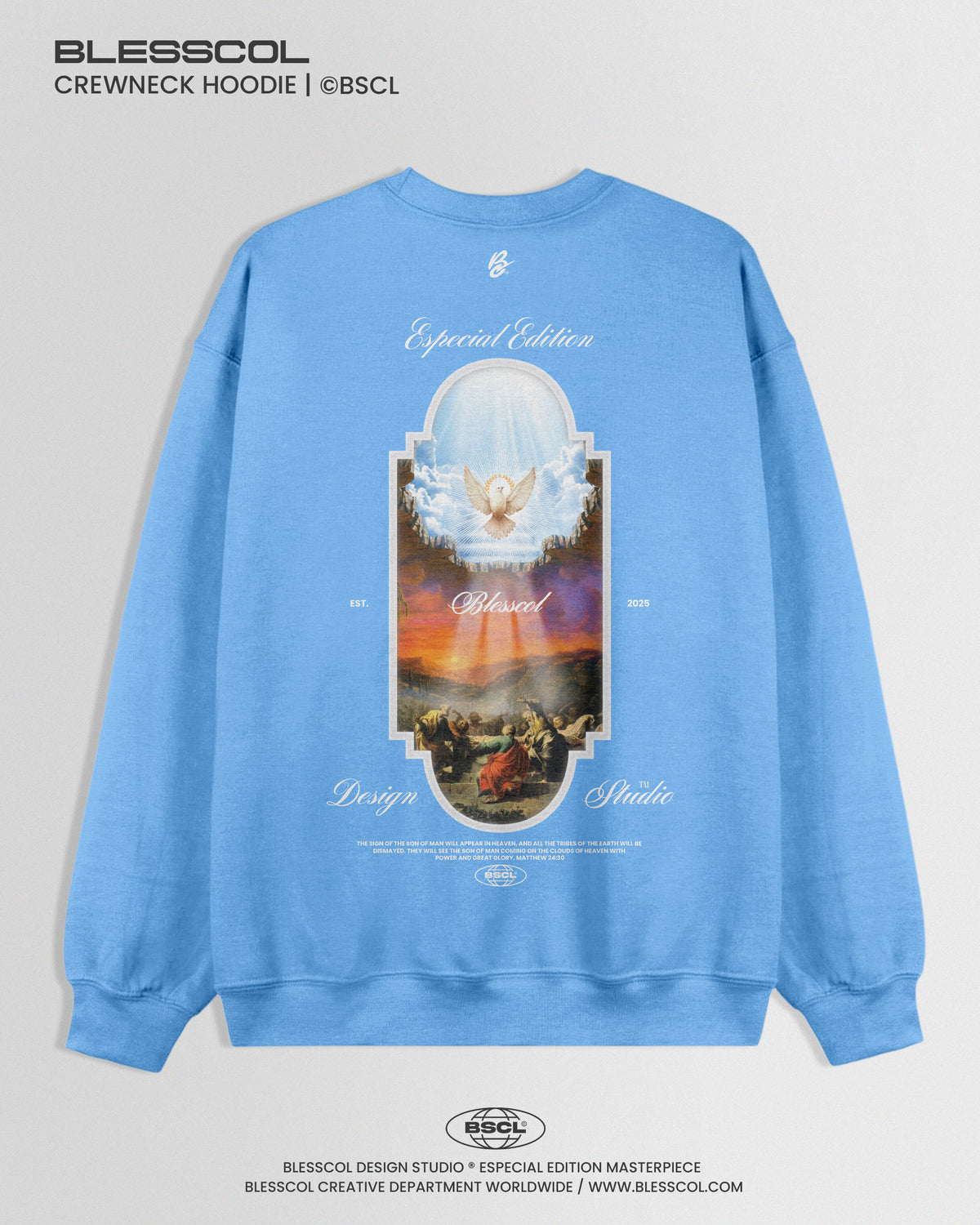 CREWNECK HOODIE  ESPECIAL  MATTEW 24:30