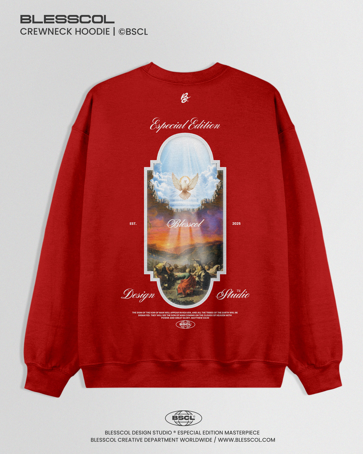 CREWNECK HOODIE  ESPECIAL  MATTEW 24:30