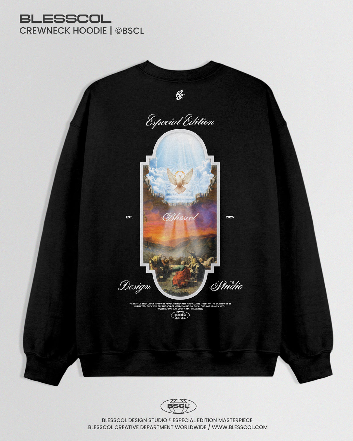 CREWNECK HOODIE  ESPECIAL  MATTEW 24:30