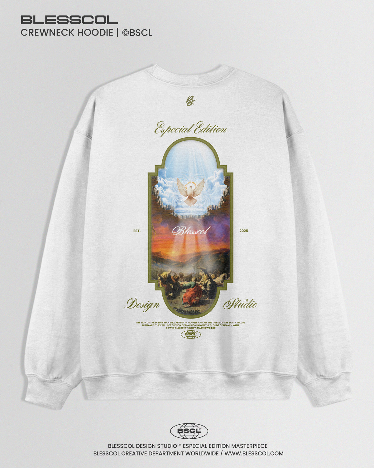 CREWNECK HOODIE  ESPECIAL  MATTEW 24:30