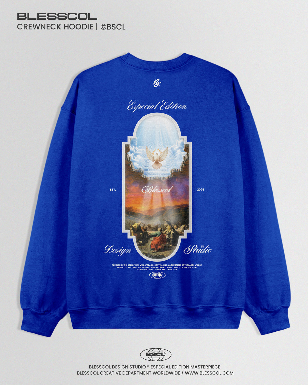 CREWNECK HOODIE  ESPECIAL  MATTEW 24:30