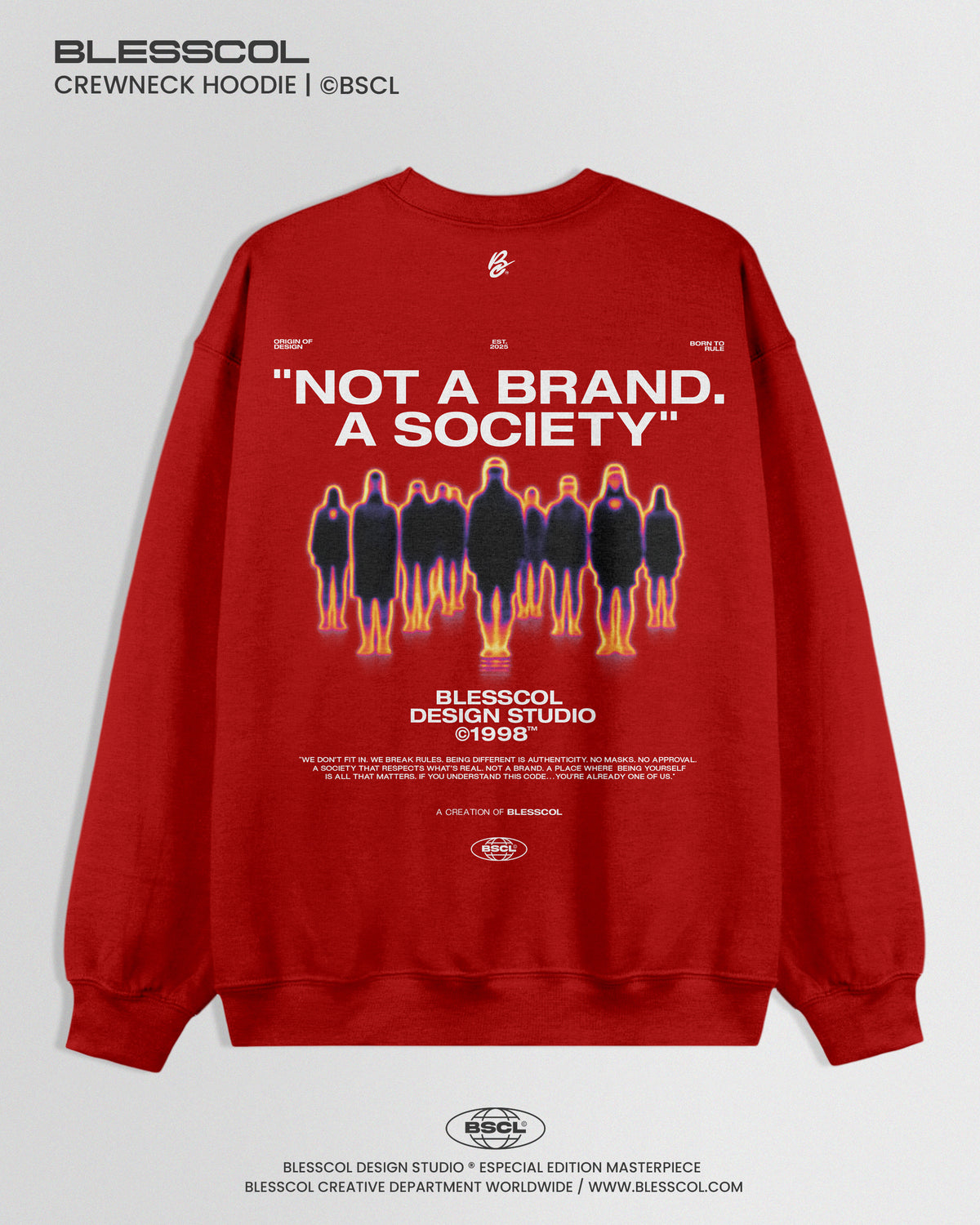 CREWNECK HOODIE NOT A BRAND EDITION