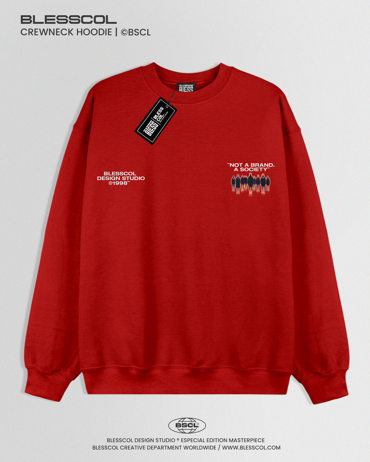 CREWNECK HOODIE NOT A BRAND EDITION