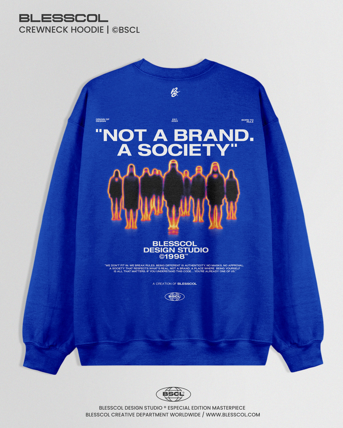 CREWNECK HOODIE NOT A BRAND EDITION