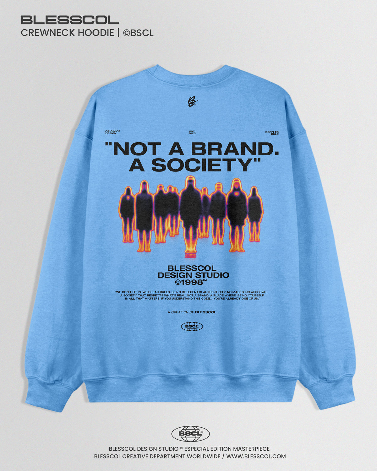 CREWNECK HOODIE NOT A BRAND EDITION