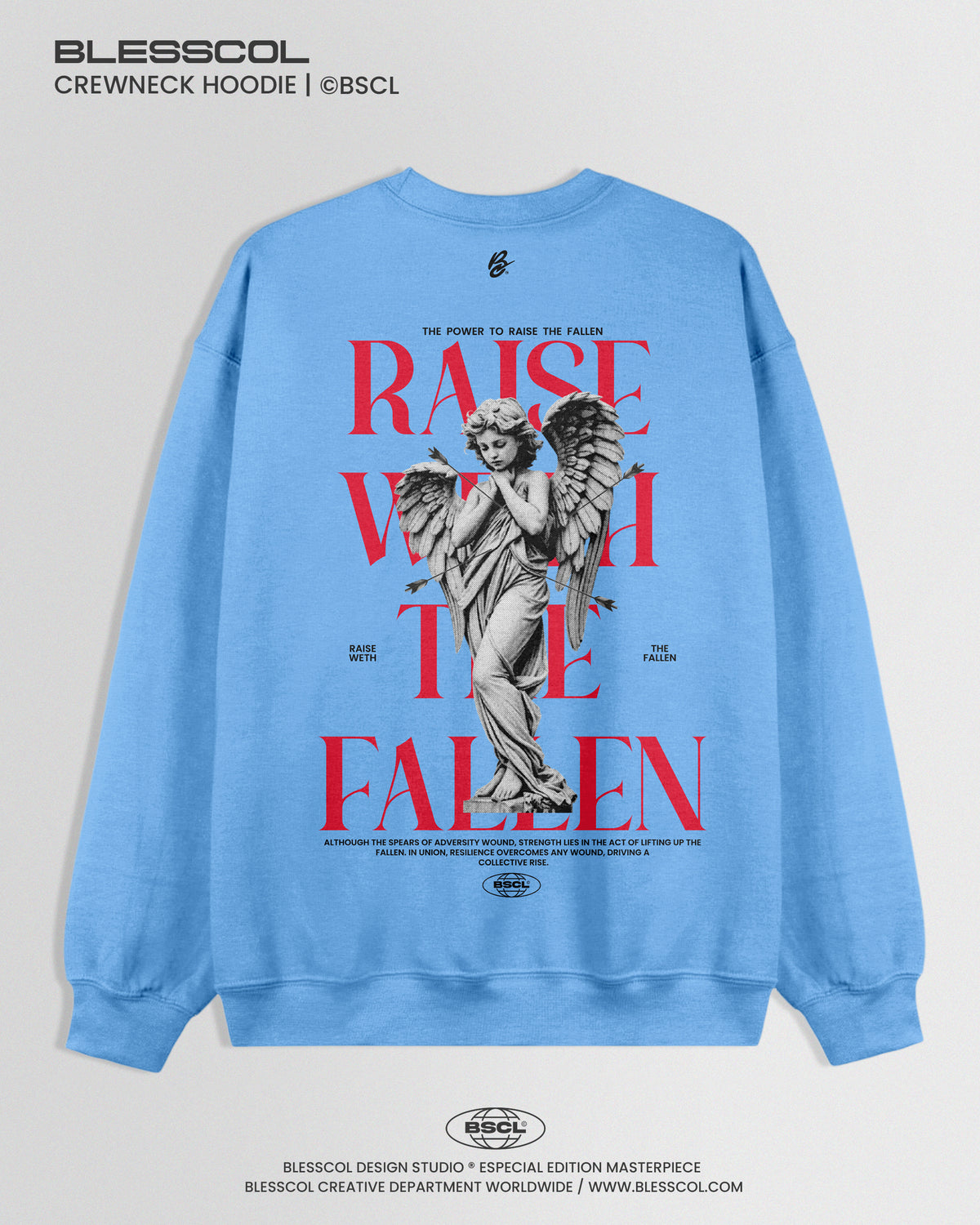 CREWNECK HOODIE  RAISE WETH THE FALLEN