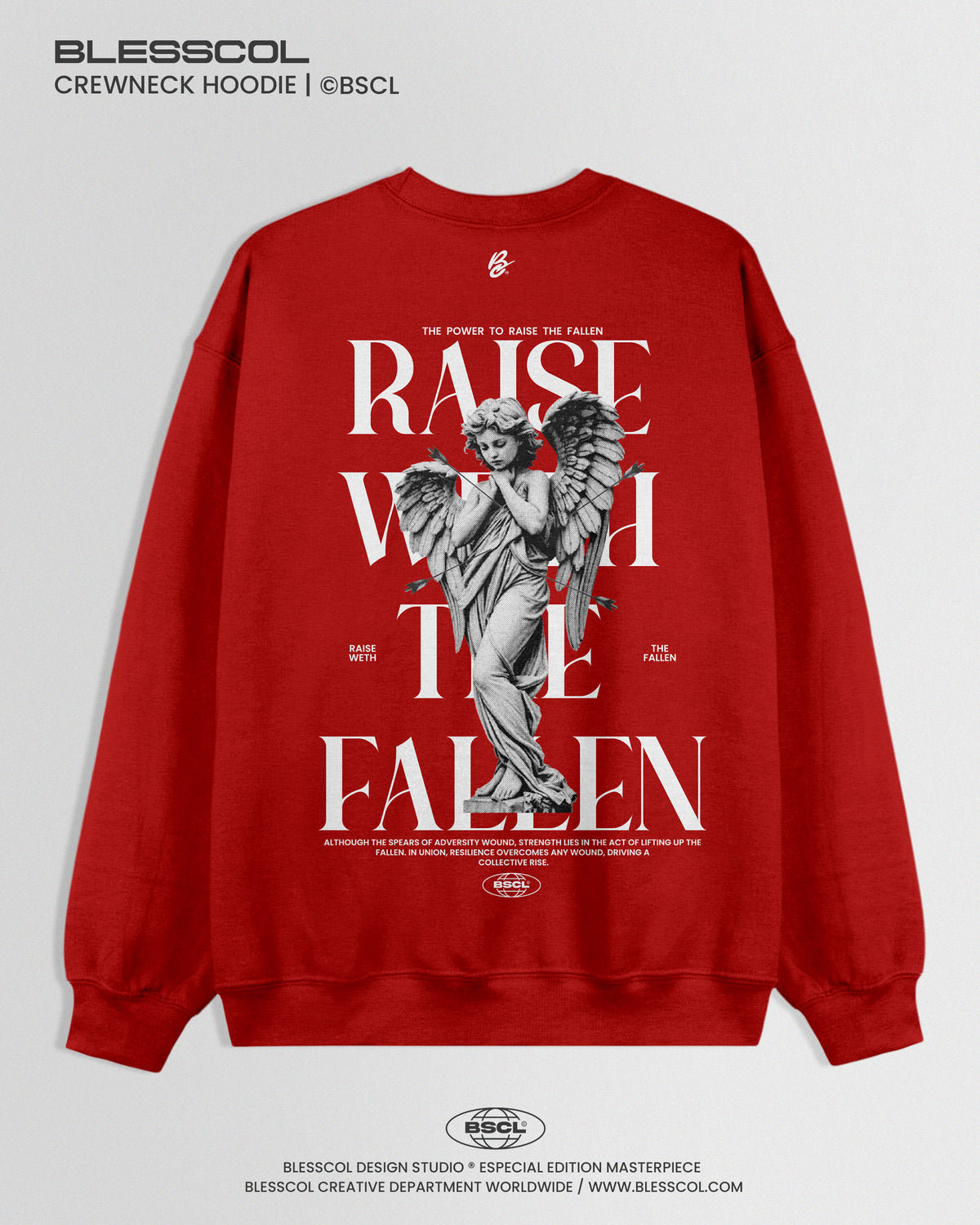 CREWNECK HOODIE  RAISE WETH THE FALLEN