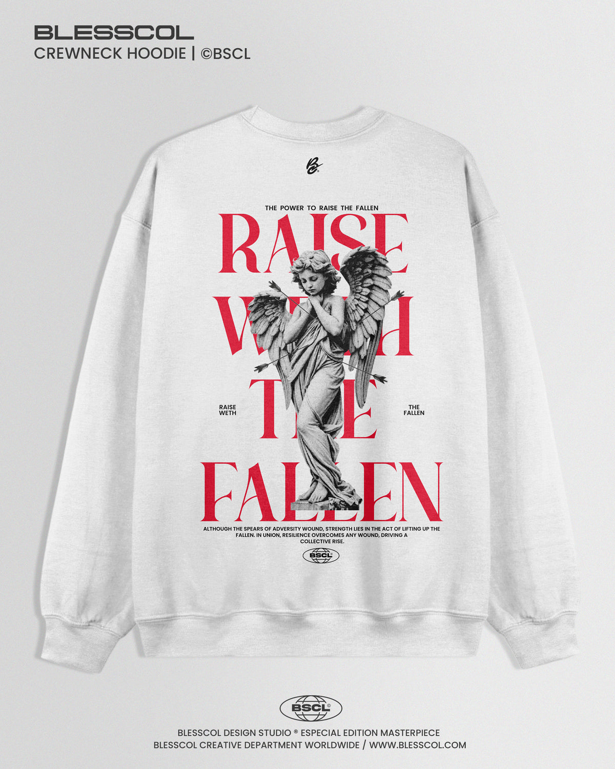 CREWNECK HOODIE  RAISE WETH THE FALLEN