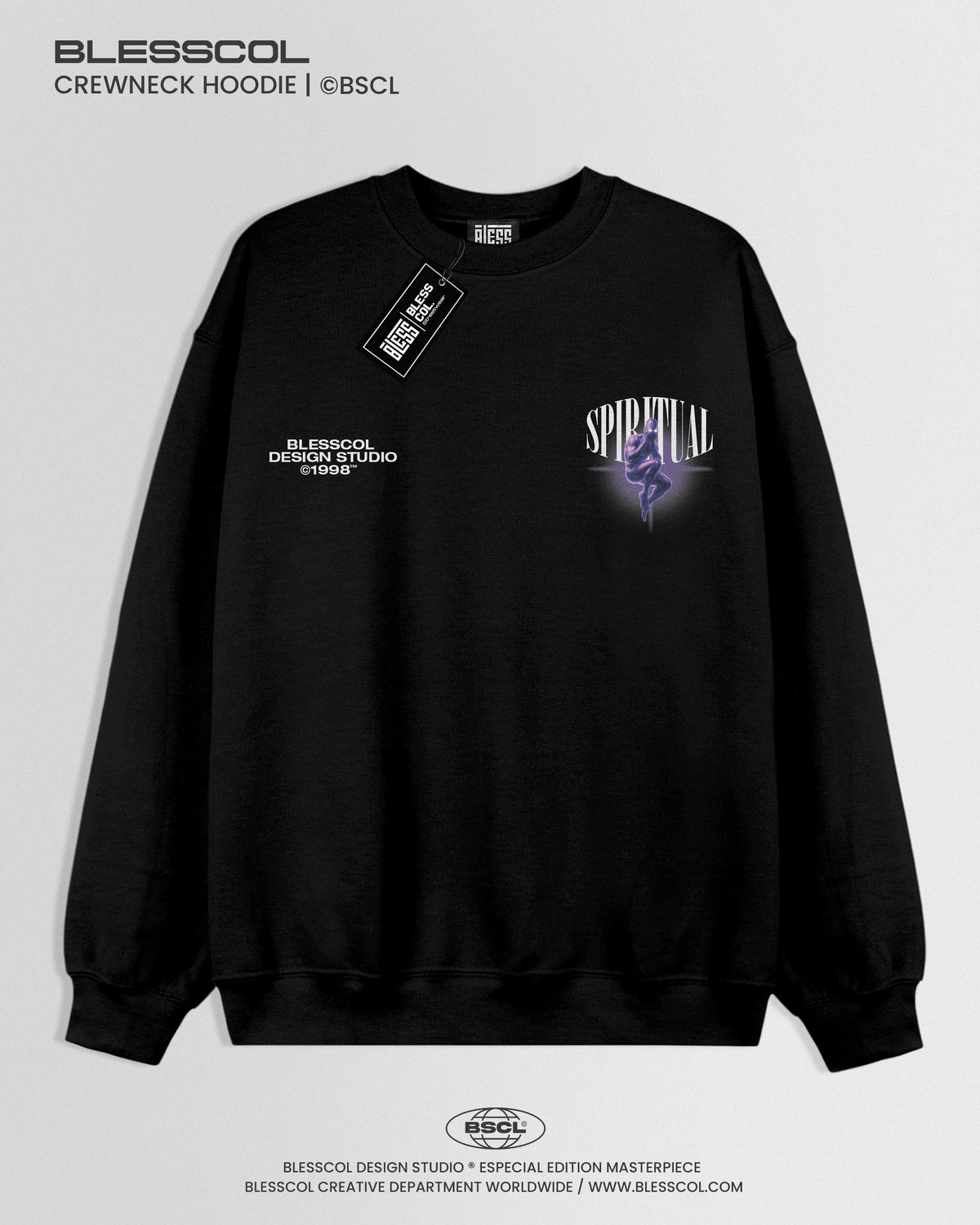 CREWNECK HOODIE SPIRITUAL DESIGN