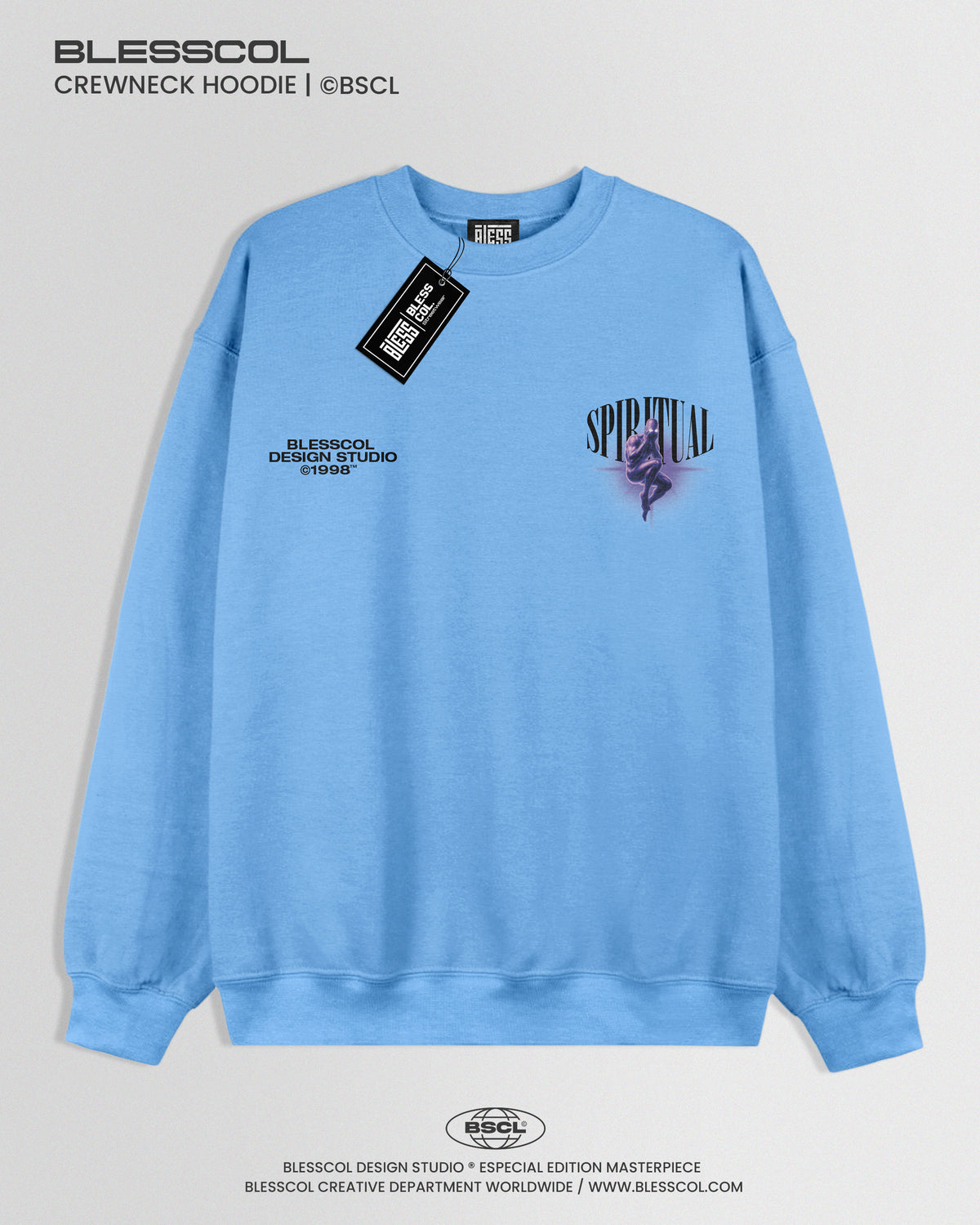CREWNECK HOODIE SPIRITUAL DESIGN