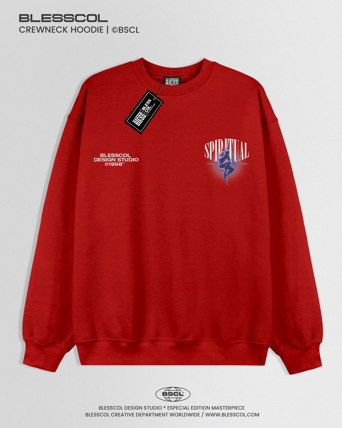 CREWNECK HOODIE SPIRITUAL DESIGN