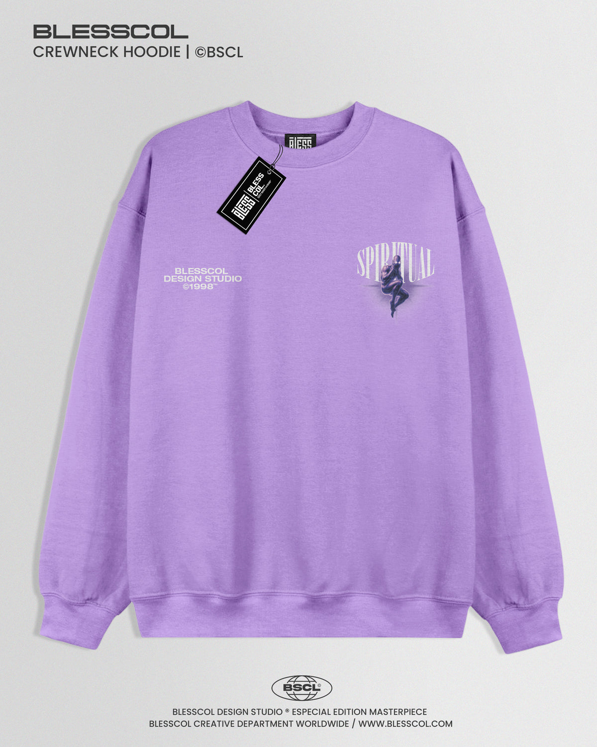 CREWNECK HOODIE SPIRITUAL DESIGN