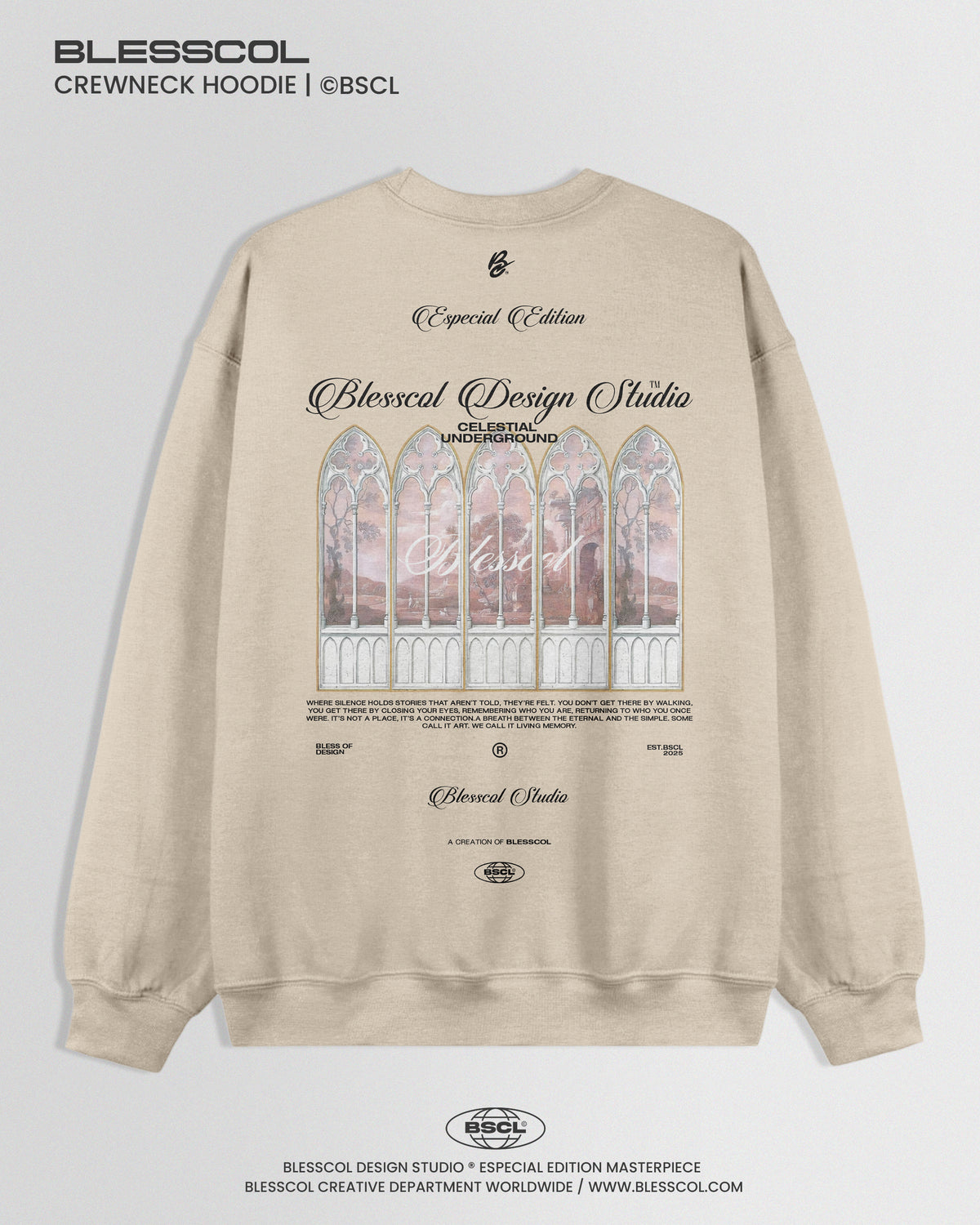 CREWNECK HOODIE STAINED GLASS EDITION