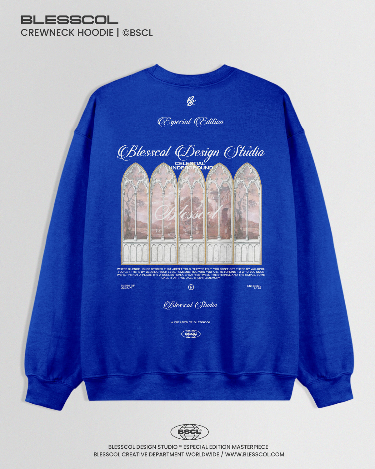 CREWNECK HOODIE STAINED GLASS EDITION