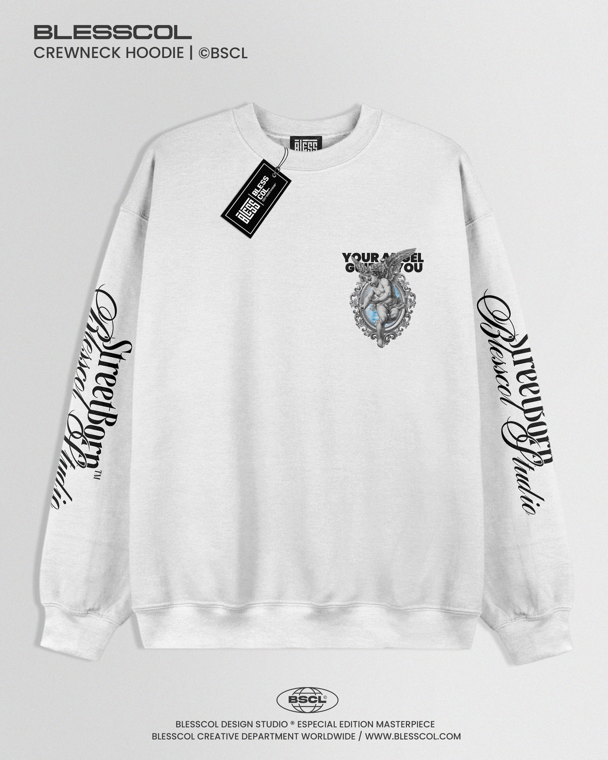 CREWNECK HOODIE YOUR ANGEL GUIDES YOU