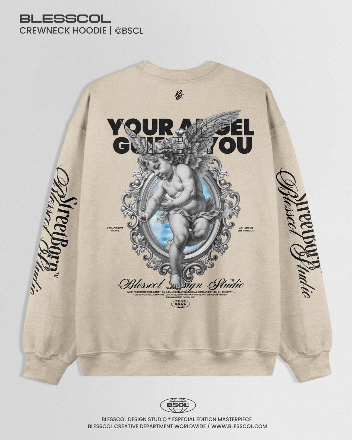 CREWNECK HOODIE YOUR ANGEL GUIDES YOU