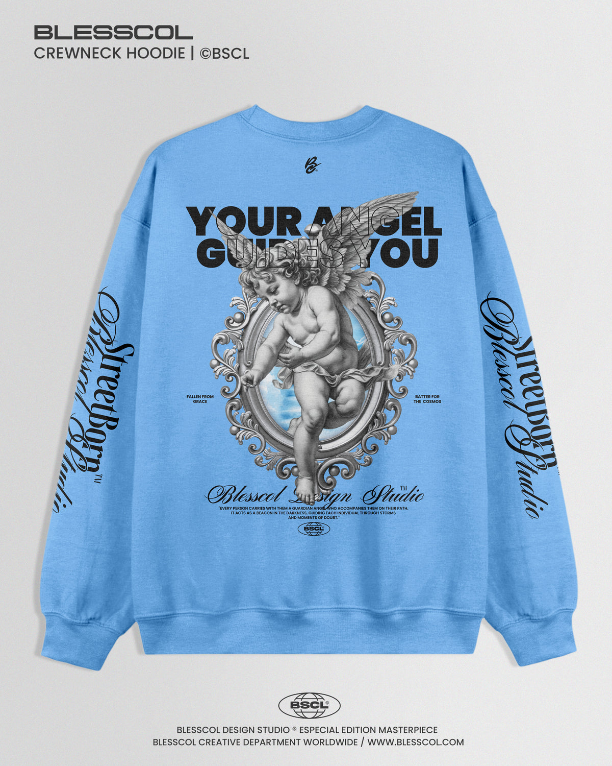 CREWNECK HOODIE YOUR ANGEL GUIDES YOU