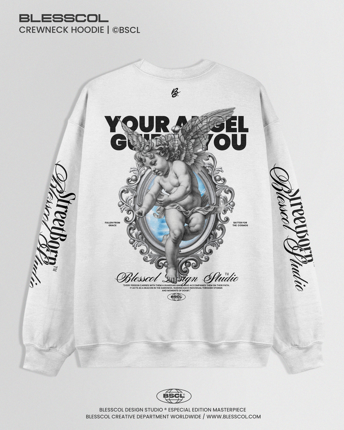 CREWNECK HOODIE YOUR ANGEL GUIDES YOU