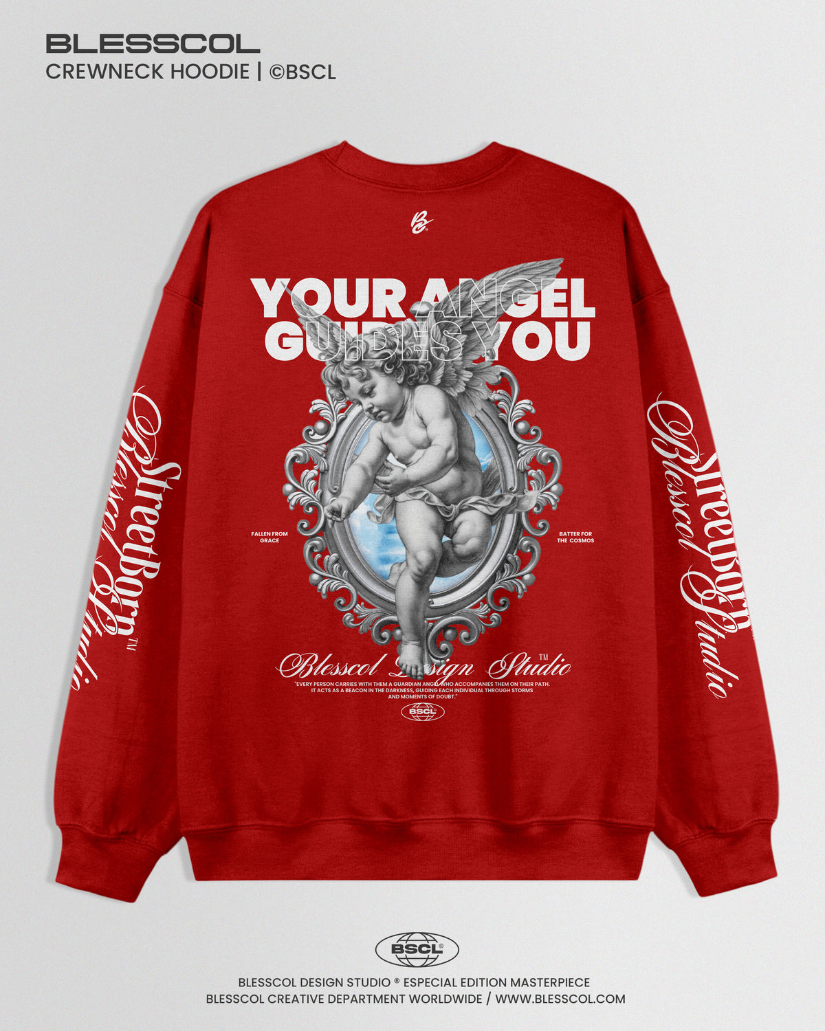 CREWNECK HOODIE YOUR ANGEL GUIDES YOU