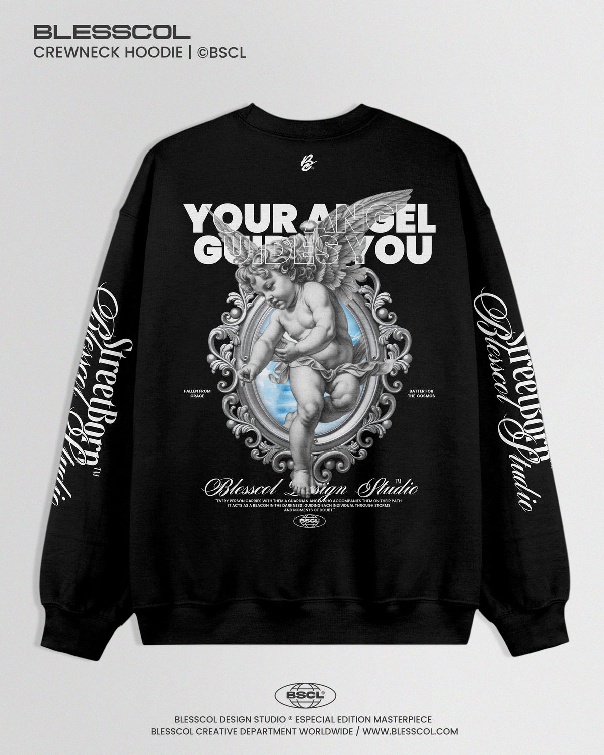 CREWNECK HOODIE YOUR ANGEL GUIDES YOU