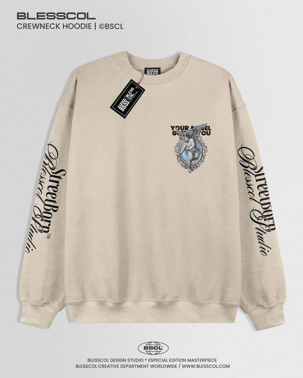 CREWNECK HOODIE YOUR ANGEL GUIDES YOU