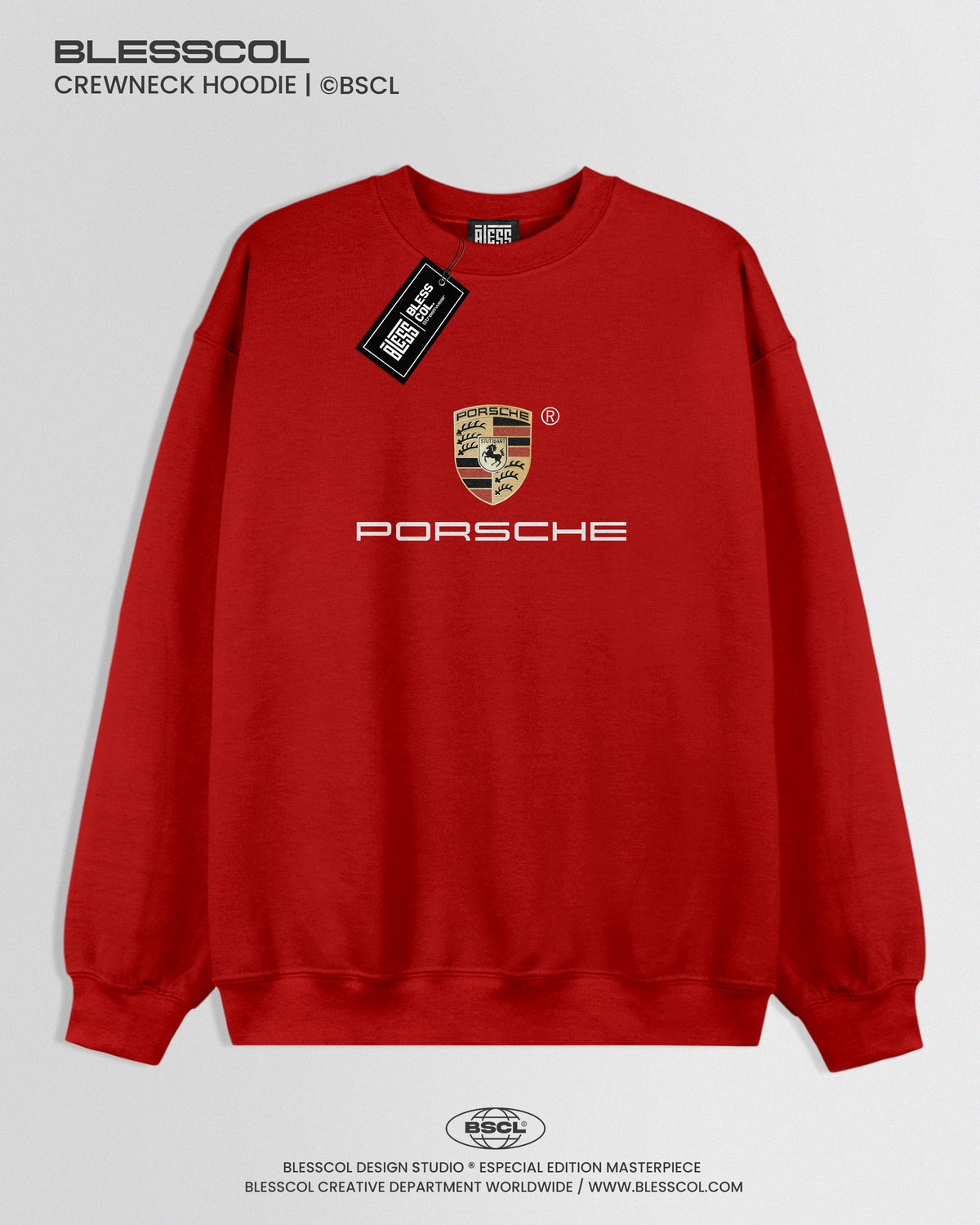 CREWNECK HOODIE PORSCHE GT3 RS EDITION