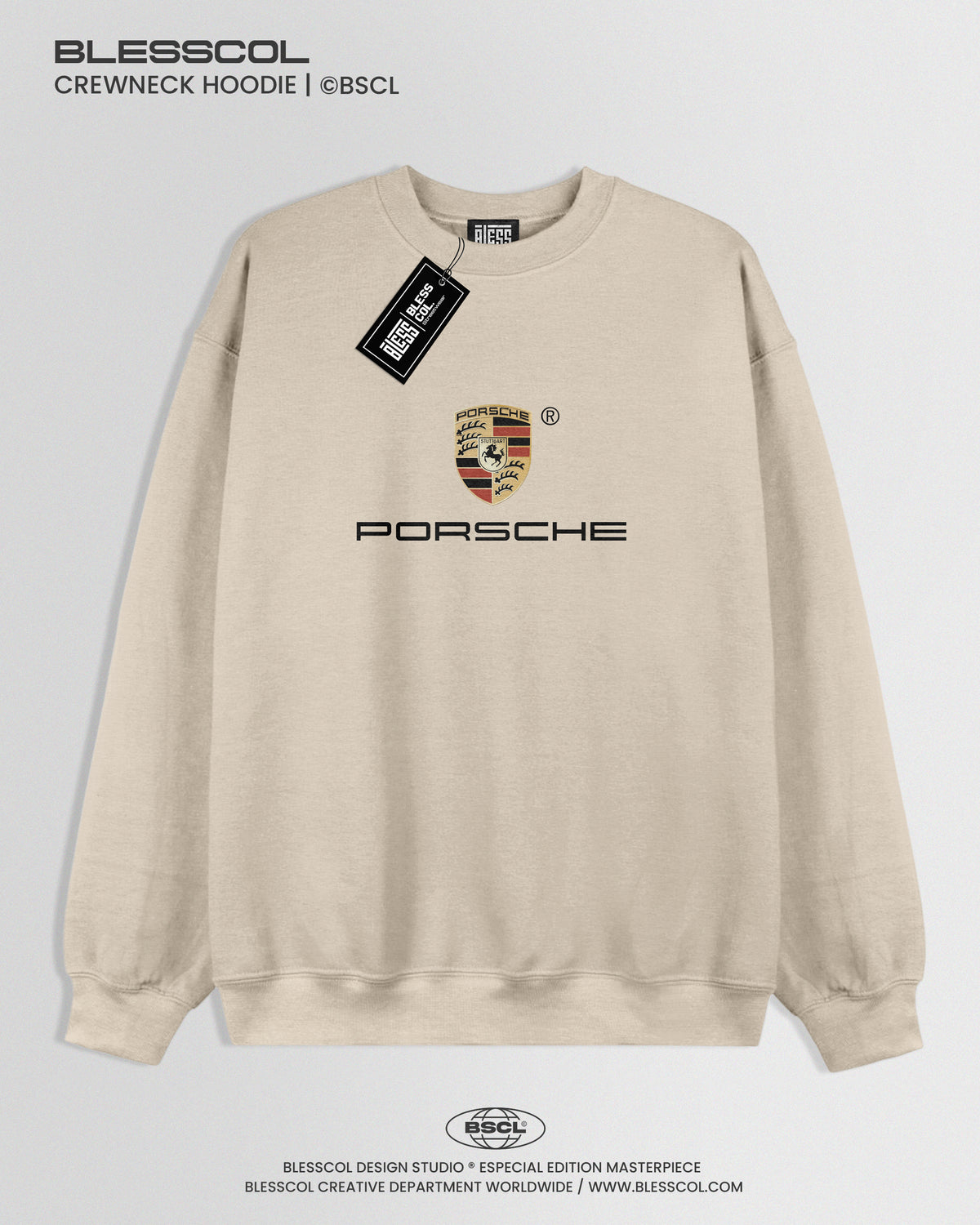 CREWNECK HOODIE PORSCHE GT3 RS EDITION