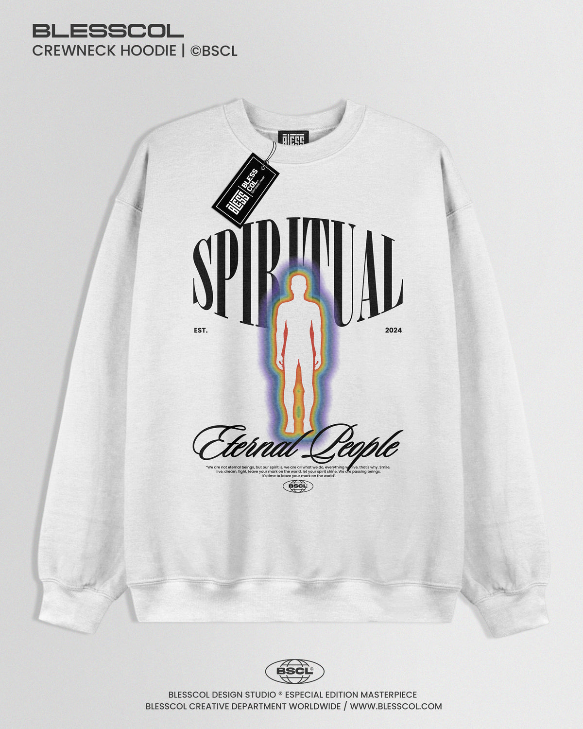 CREWNECKS HOODIE PIRITUAL ETERNAL PEOPLE