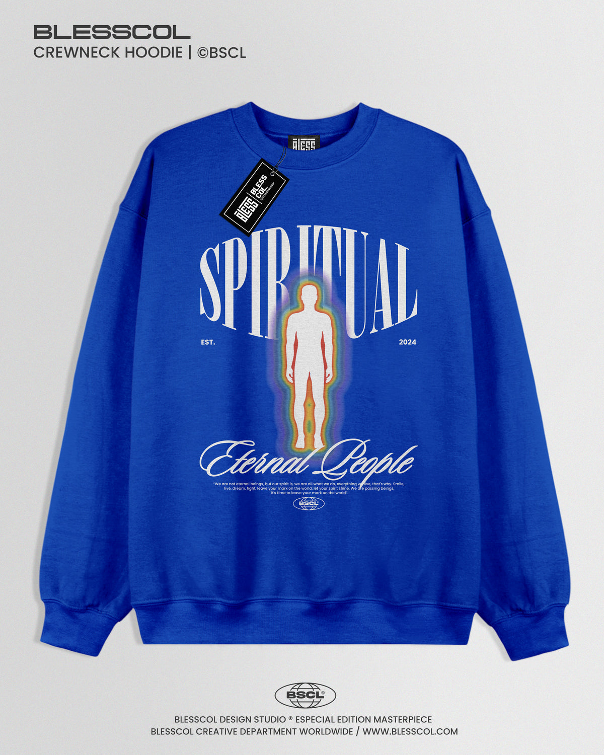 CREWNECKS HOODIE PIRITUAL ETERNAL PEOPLE