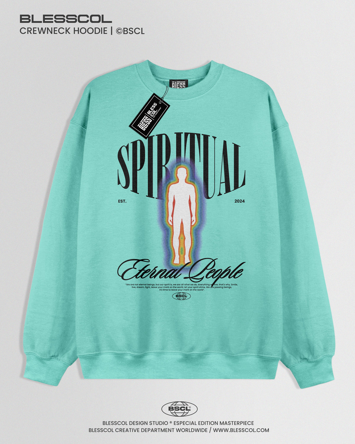 CREWNECKS HOODIE PIRITUAL ETERNAL PEOPLE