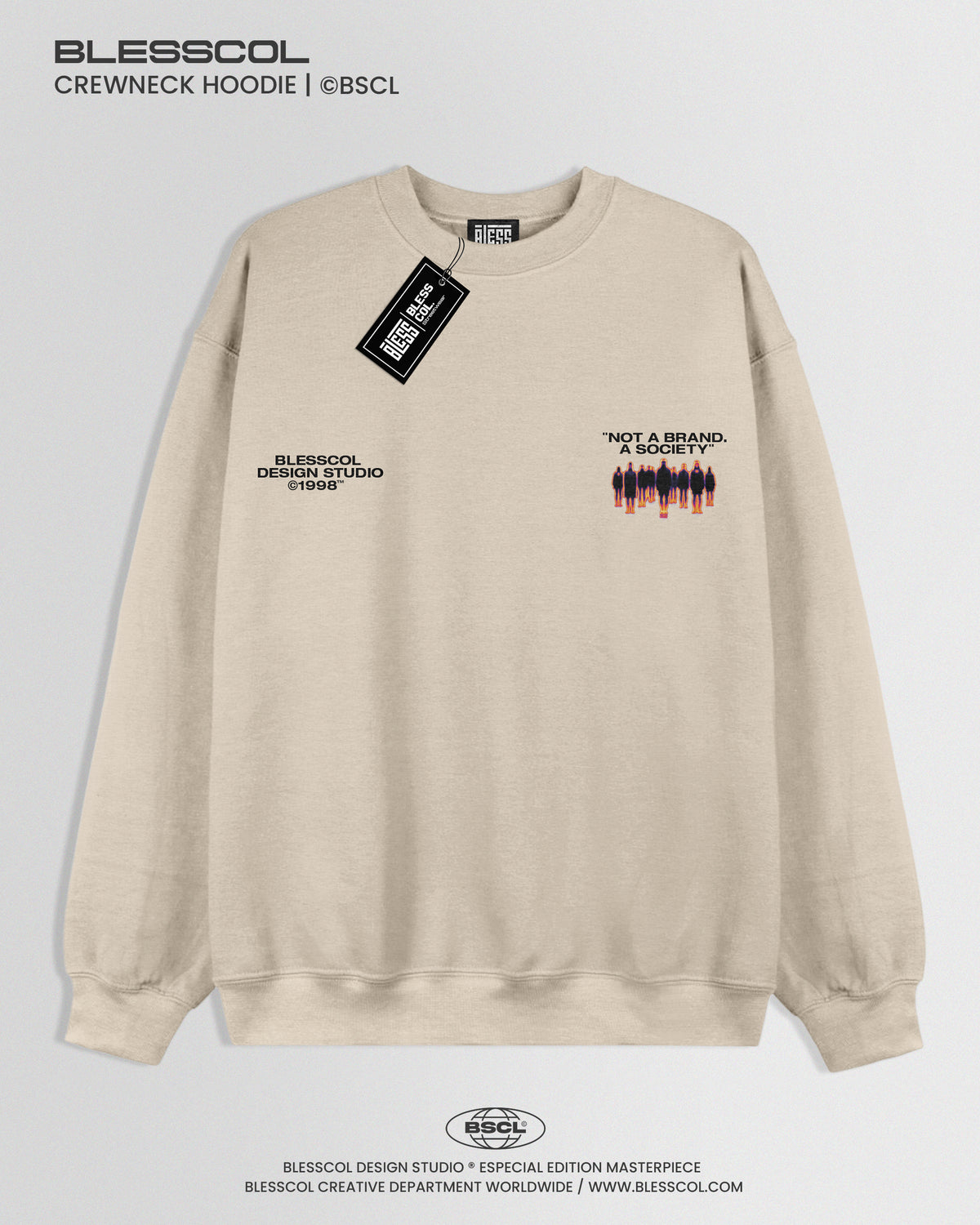 CREWNECK HOODIE NOT A BRAND EDITION