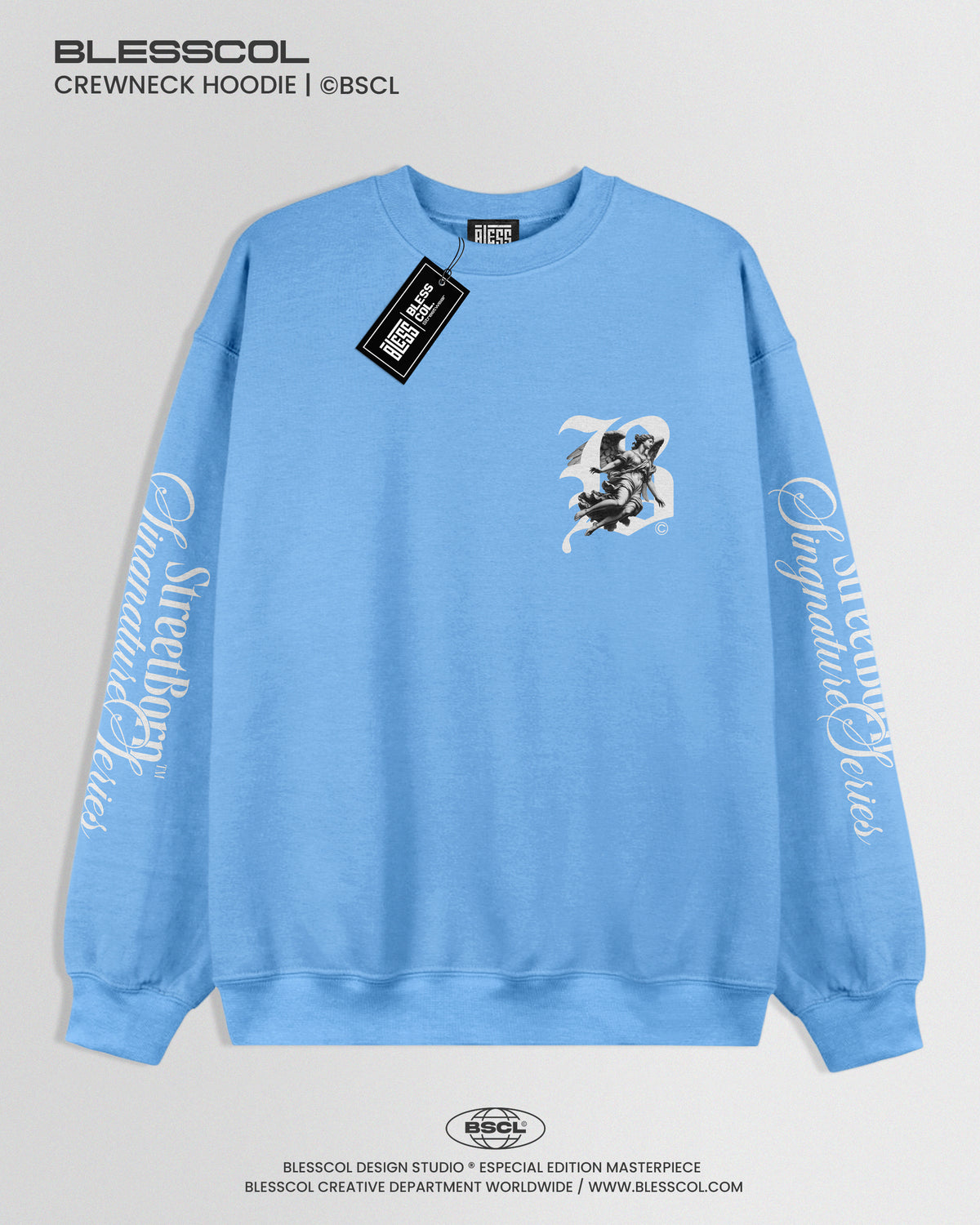 CREWNECK HOODIE STREETBOR B PREMIUM