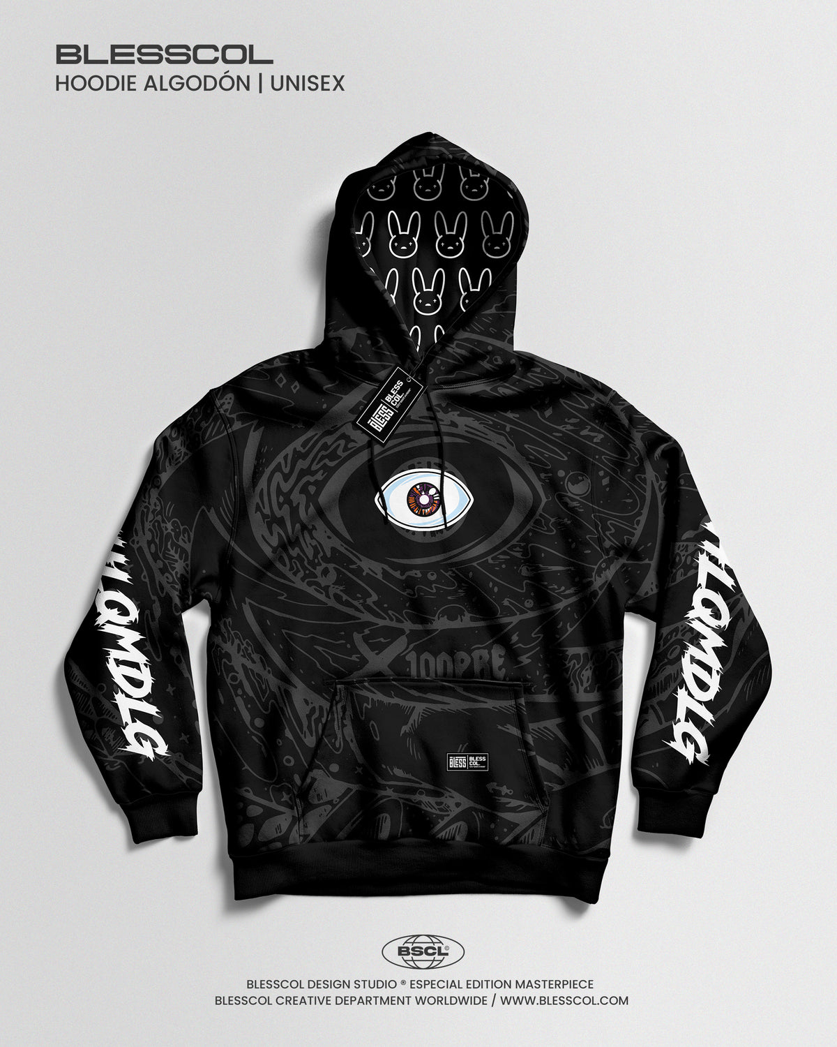 HOODIE BAD BUNNY YHLQMDLG EDITION