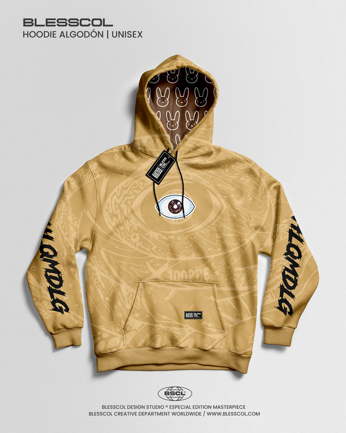 HOODIE BAD BUNNY YHLQMDLG EDITION