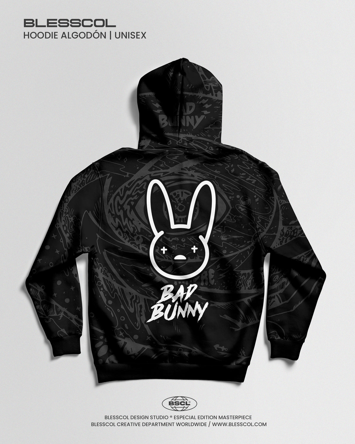 HOODIE BAD BUNNY YHLQMDLG EDITION