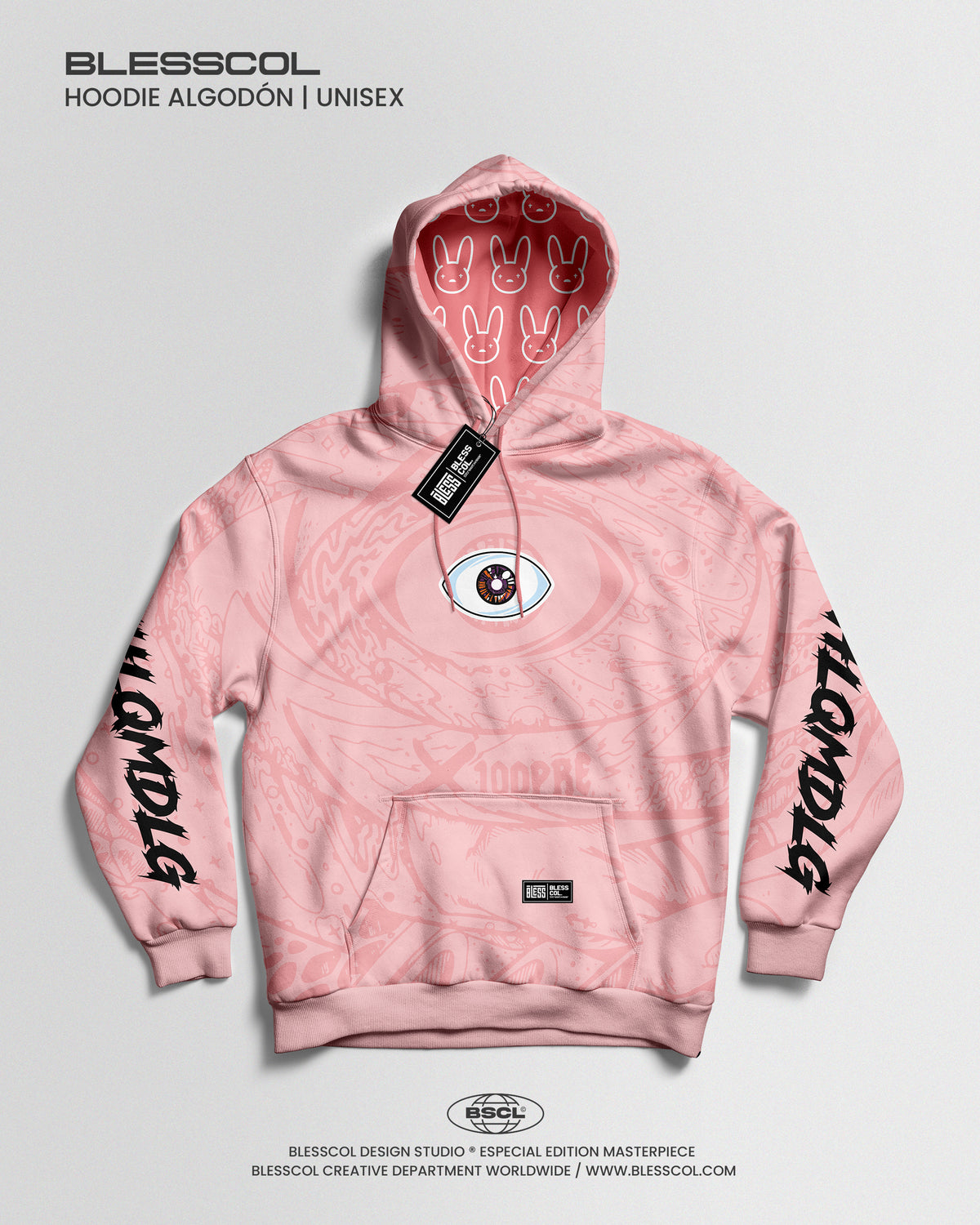 HOODIE BAD BUNNY YHLQMDLG EDITION