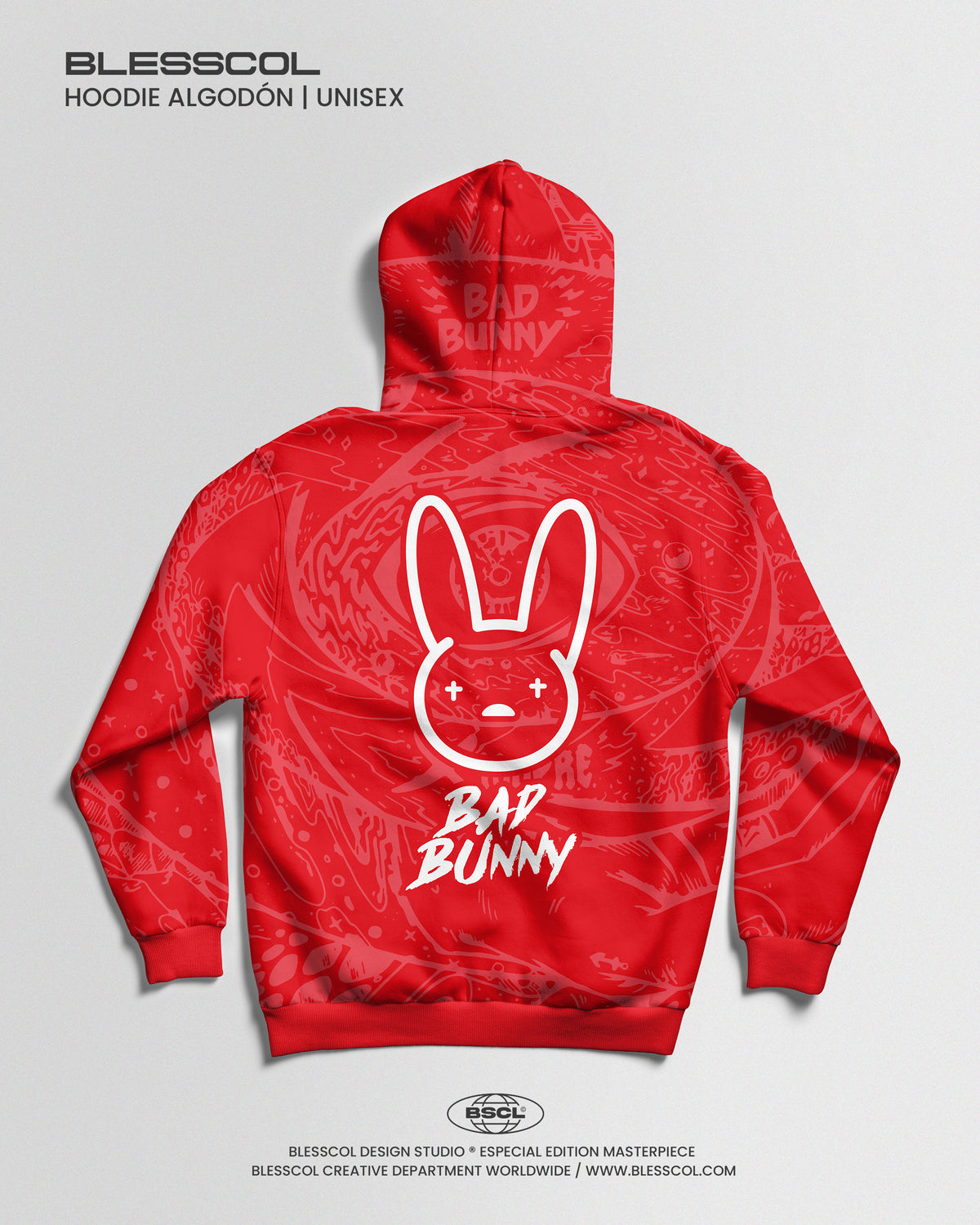 HOODIE BAD BUNNY YHLQMDLG EDITION