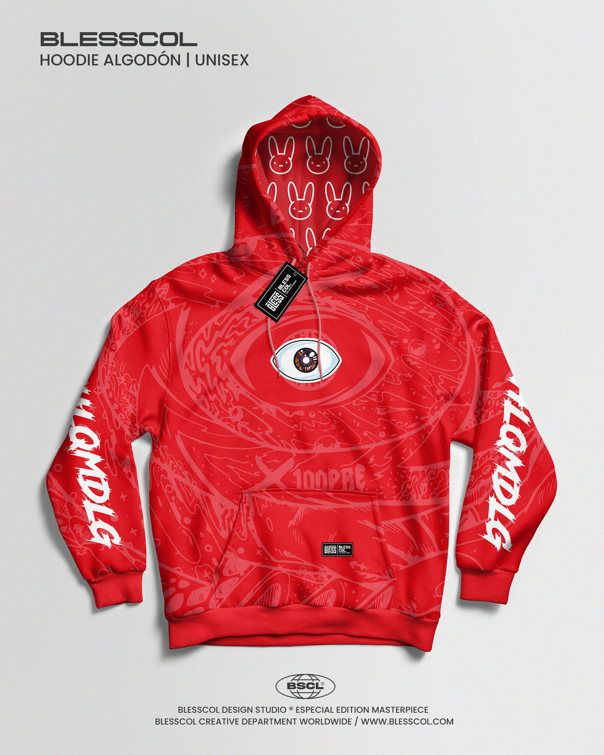 HOODIE BAD BUNNY YHLQMDLG EDITION