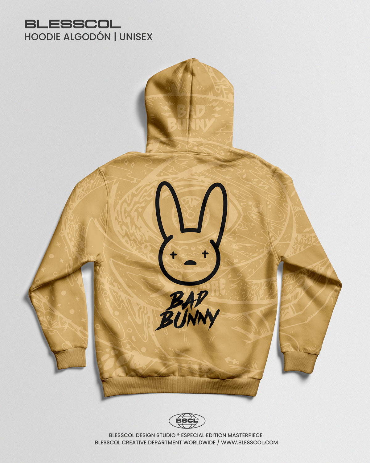 HOODIE BAD BUNNY YHLQMDLG EDITION