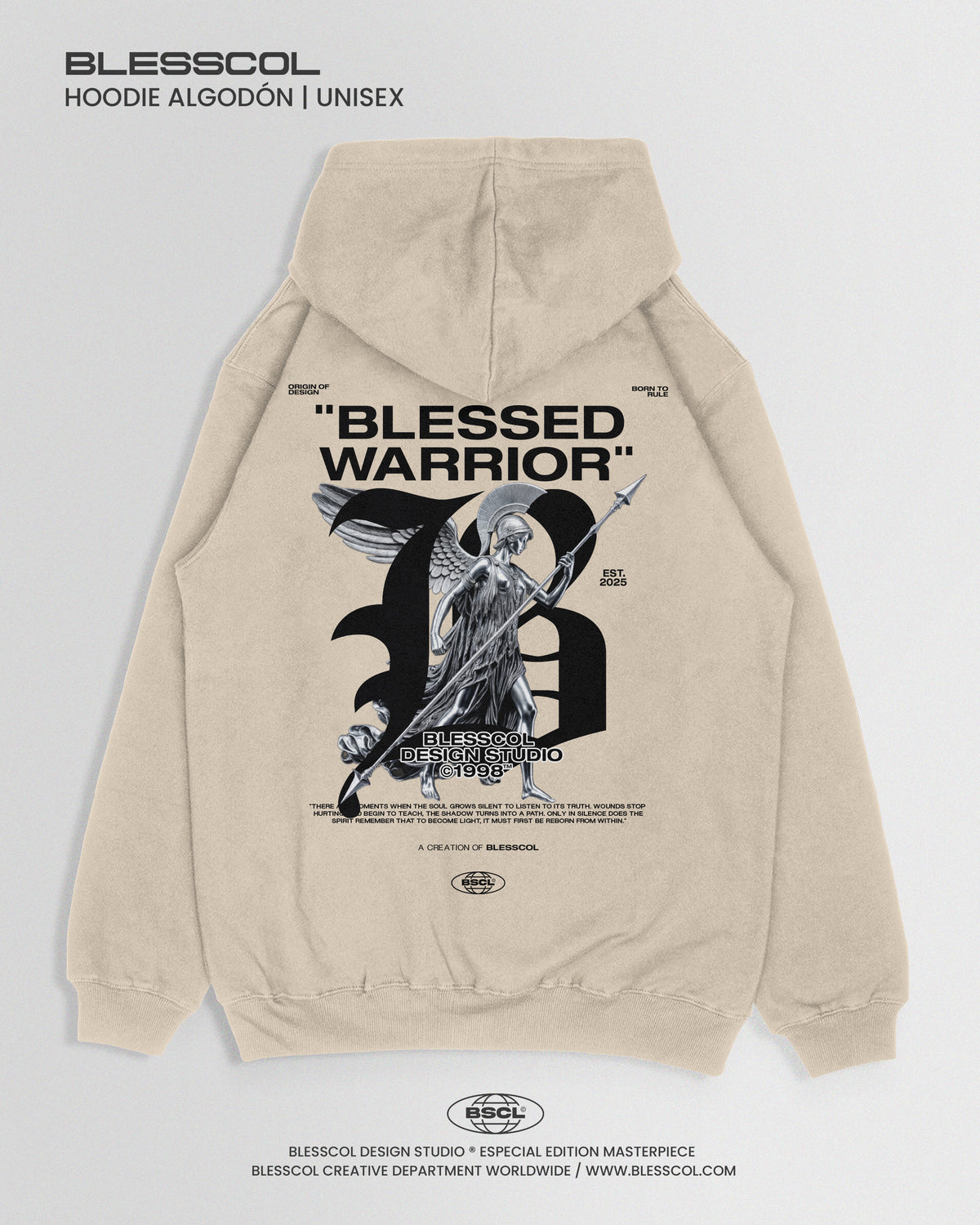 HOODIE BLESSED WARRIOR B BSCL
