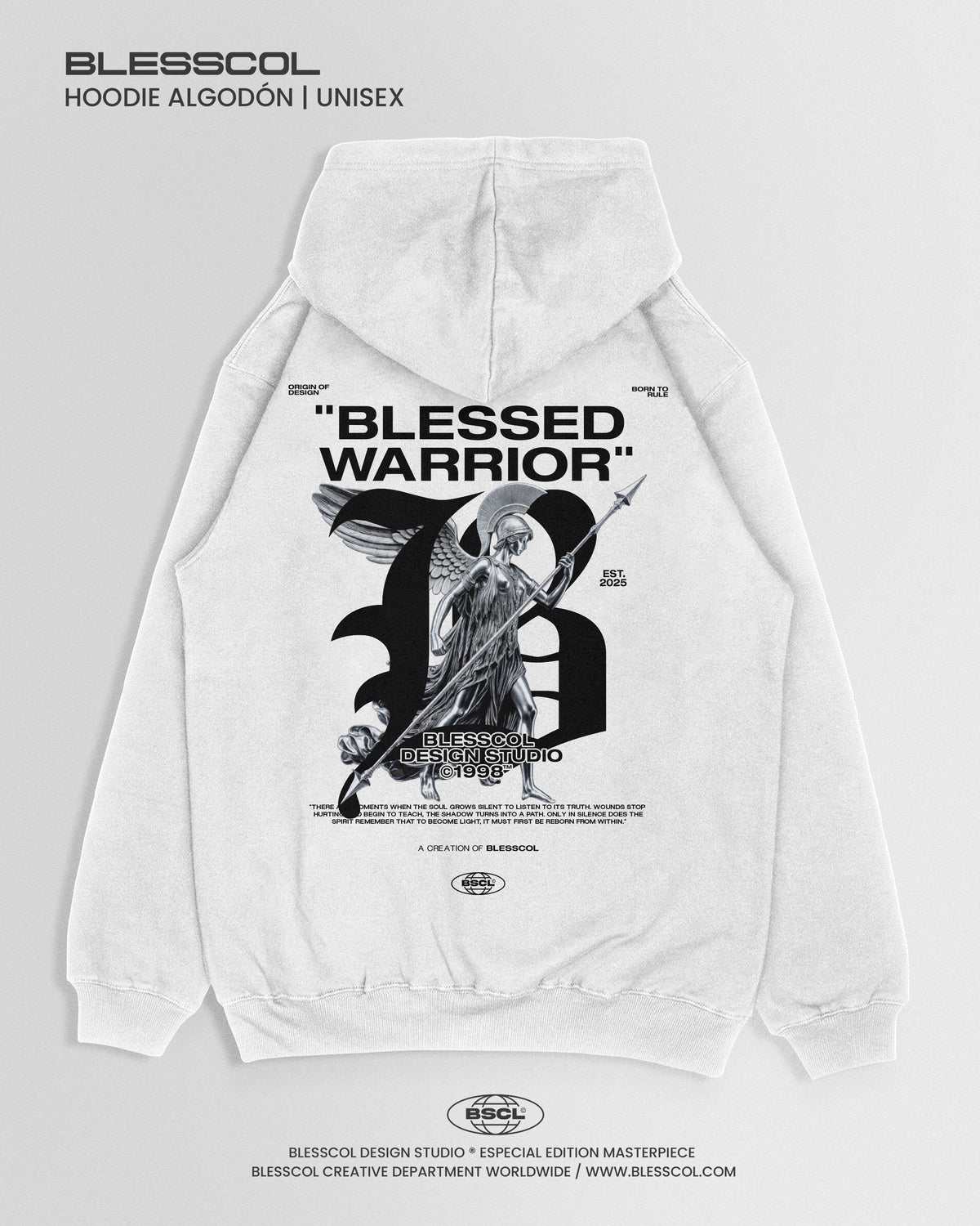 HOODIE BLESSED WARRIOR B BSCL