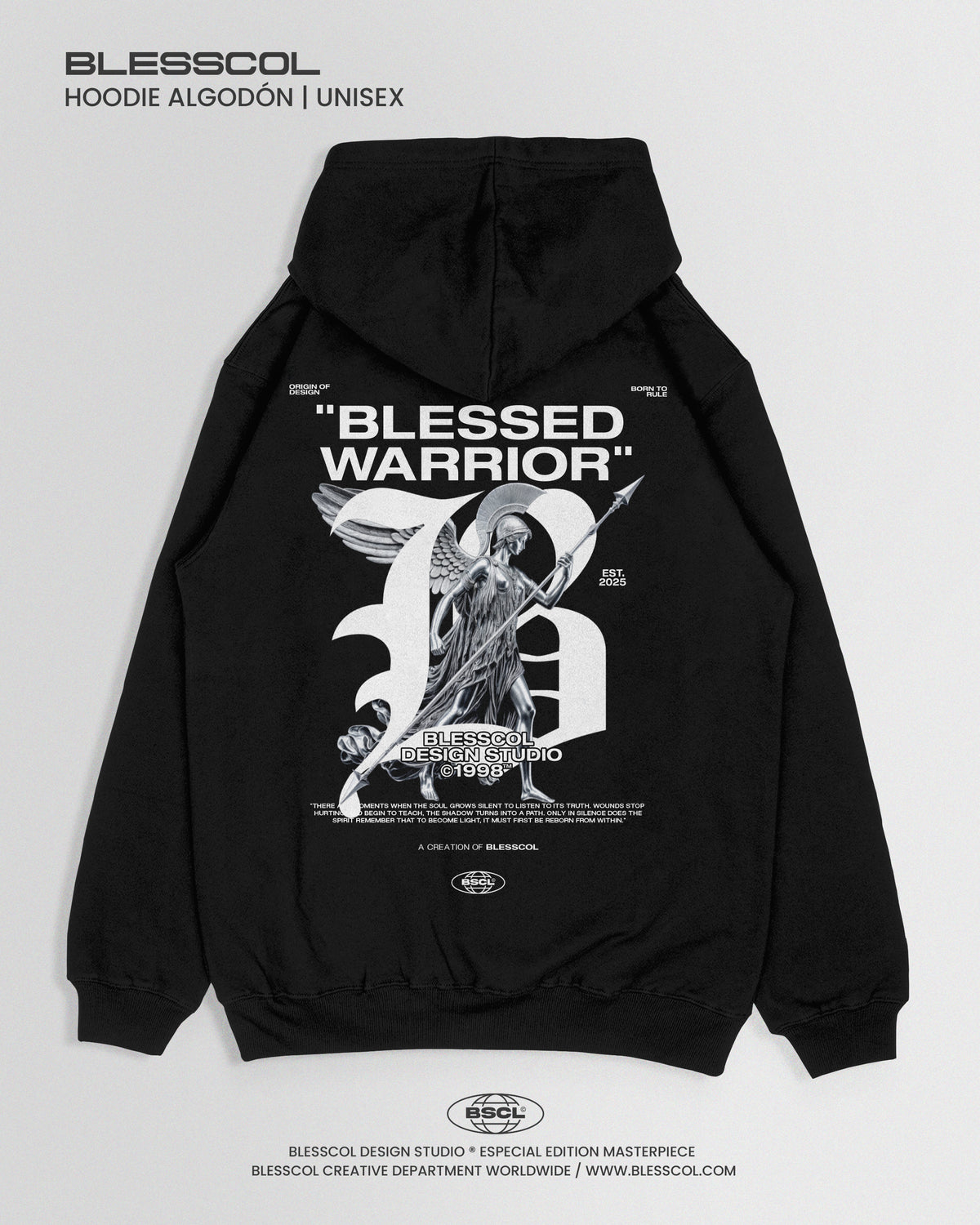 HOODIE BLESSED WARRIOR B BSCL