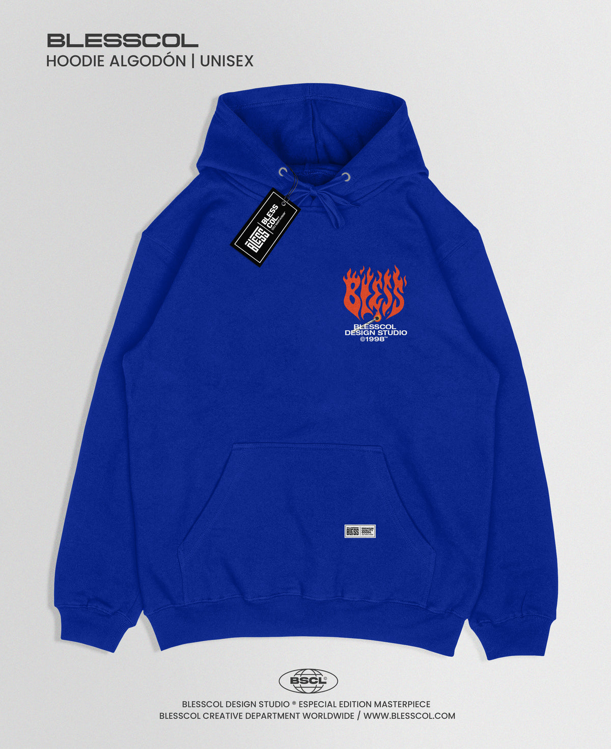 HOODIE BLESS ON FIRE BSCL
